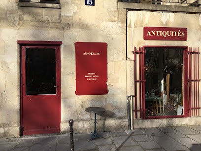 Aldo Pellas, Magasin d'Antiquités à Paris 03