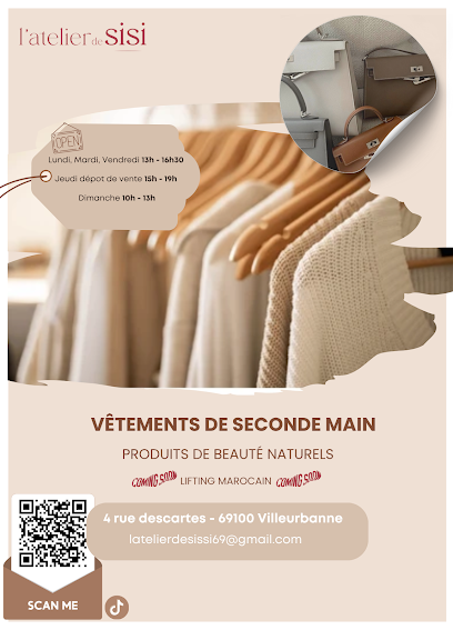 L'atelier De Sisi Friperie à Villeurbanne