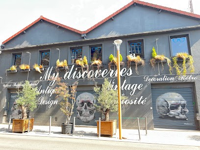 my discoveries, Magasin d'Antiquités à Saint-Ouen