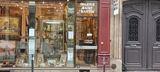Galerie Saint Martin, Magasin d'Antiquités à Paris 06