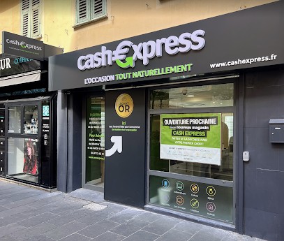 Cash Express Magasin d'occasions Multimédia, Image et Son, Téléphonie, Bijoux, Achat d'or, Magasin de Seconde Main à Nice
