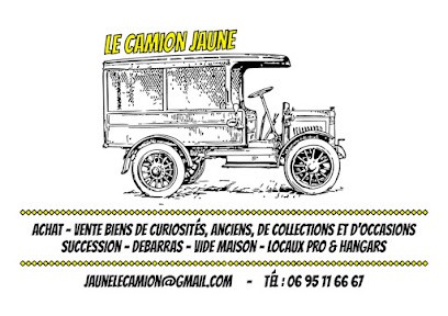 Brocante Le Camion Jaune, antiquités, successions, estimations, débarras, vide maison Albi, Gaillac, Cordes-sur-ciel,, Magasin d'Antiquités à Cahuzac-sur-Vère