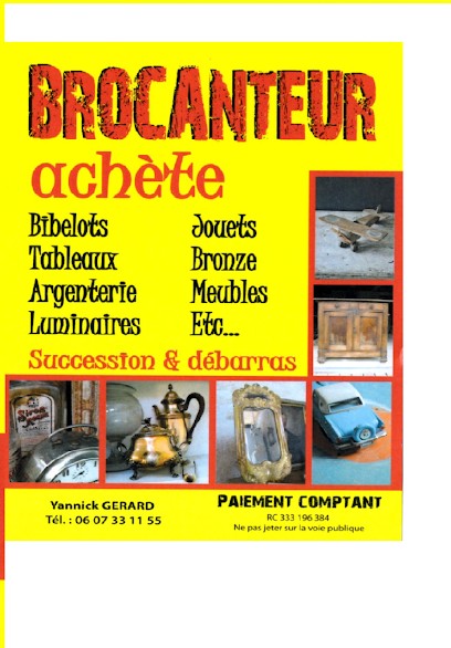 Yannick Gerard, Magasin d'Antiquités à Saint-Geoire-en-Valdaine