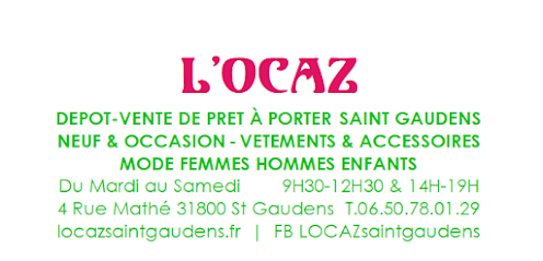 L'ocaz, Friperie à Saint-Gaudens