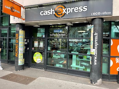 Cash Express Magasin d'occasions Multimédia, Image et Son, Téléphonie, Bijoux, Achat d'or, Magasin de Seconde Main à Boulogne-Billancourt