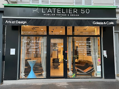 L'atelier 50 Design Magasin D'antiquités à Paris 12